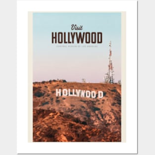 Visit Hollywood Posters and Art